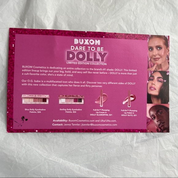BUXOM Dare to be DOLLY bundle PR package 4 products NIB - Picture 9 of 17